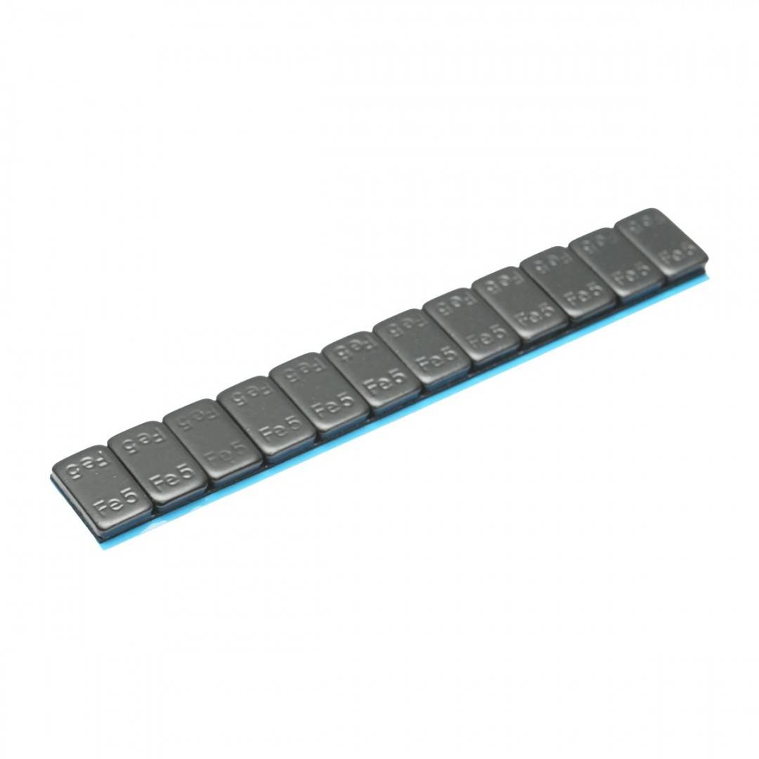 Contragreutati autoadezive negre echilibrare roti Fe 60g (5gx12 buc) 100 benzi/cutie
