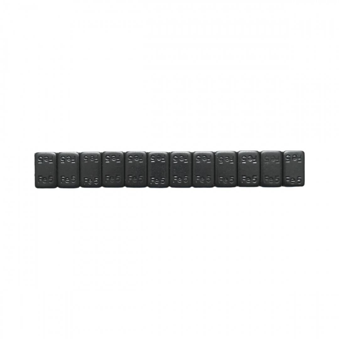 Contragreutati autoadezive negre echilibrare roti Fe 60g (5gx12 buc) 100 benzi/cutie