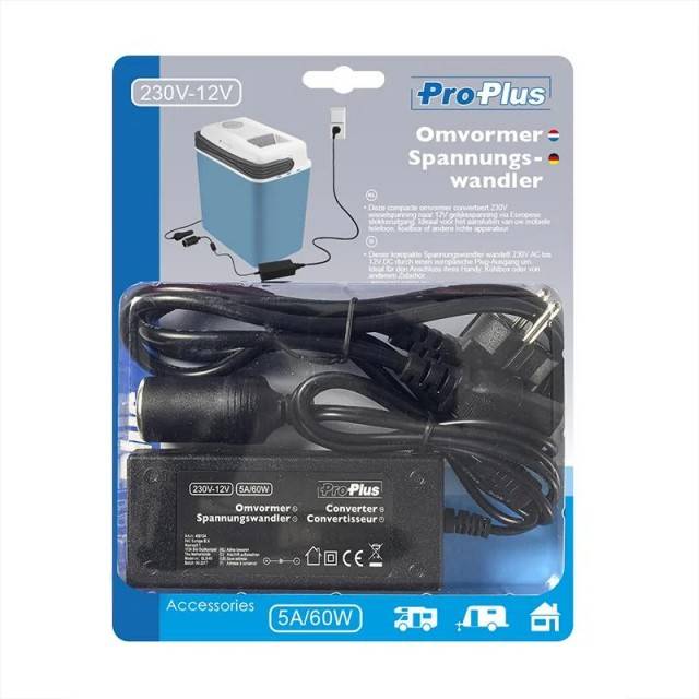 Convertor 230V-12V 60W/5Amp