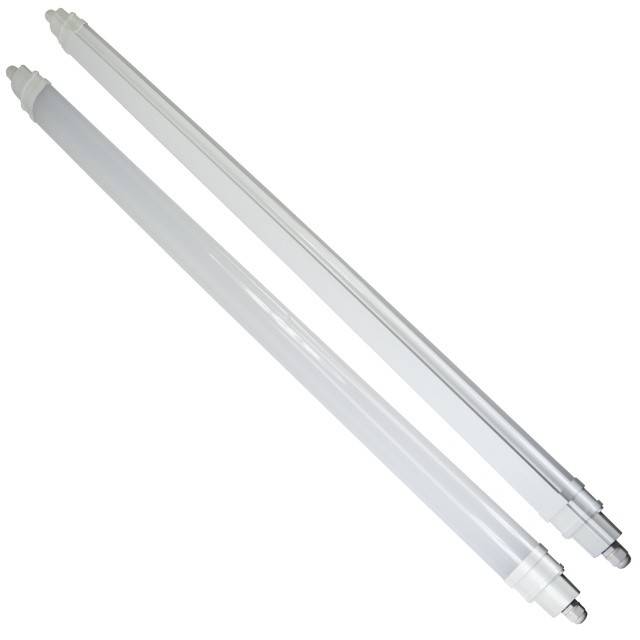 Corp de iluminat liniar cu LED PNI D-Light 3600, 36W, 6500k, etans IP65, cu protectie la apa, praf si coroziune, pentru iluminat industrial,