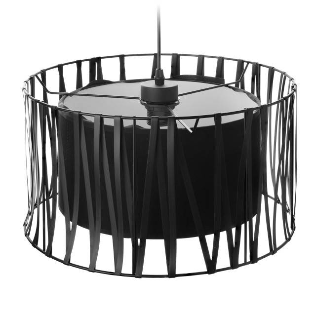 Corp de iluminat suspendat ADVITI NAVI 400 1P AD-LD-6241BE27T, E27, maxim 60W, negru