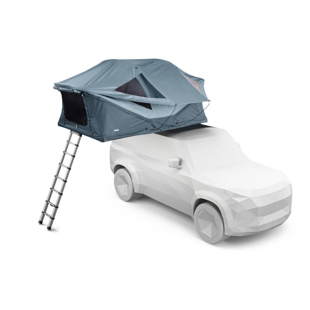 Cort auto cu prindere pe plafon, Thule, Approach 2 L, pentru 4 persoane, Dark Slate