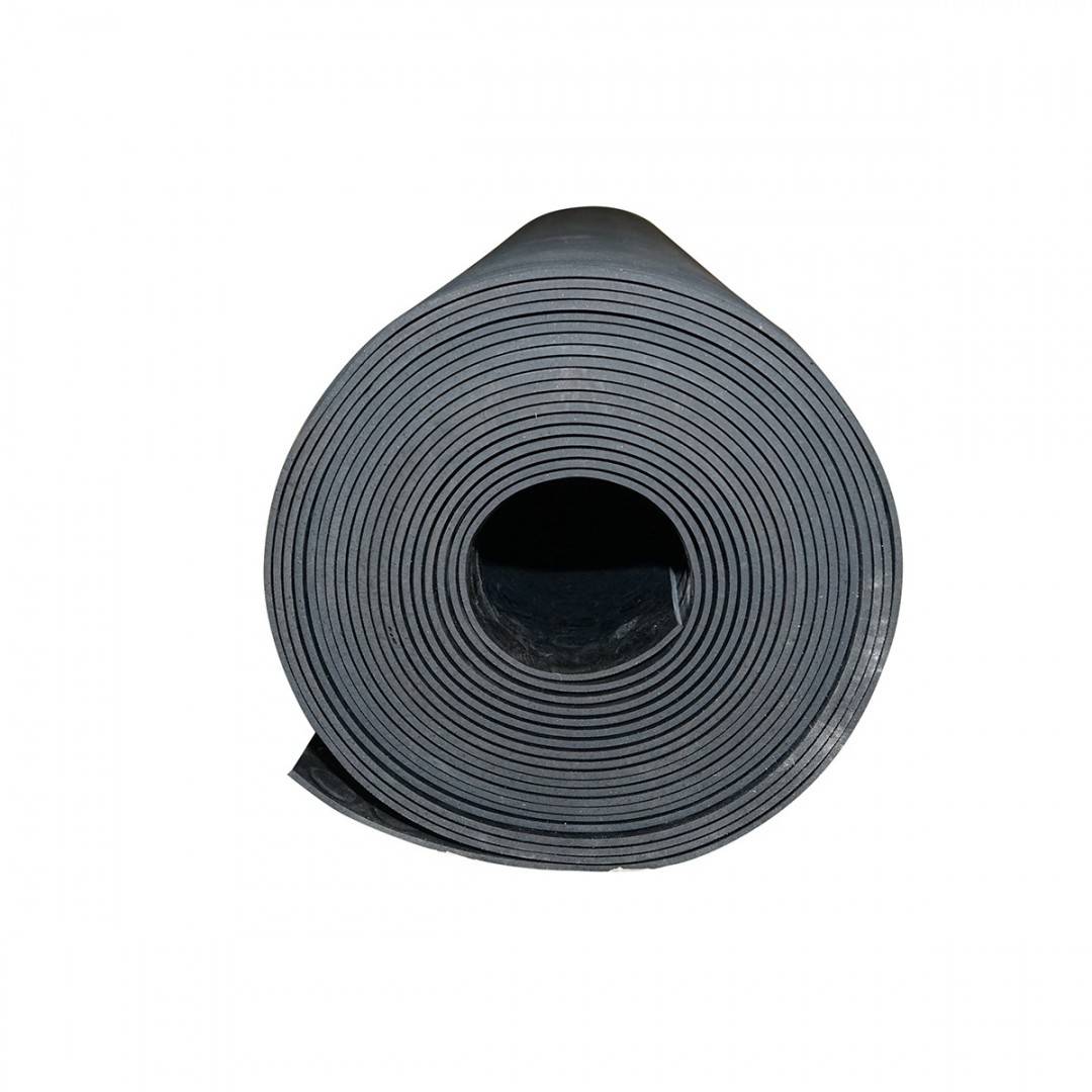 Covor cauciuc SBR+NR fara insertie textila si cu striatie 3x1400x10000mm L=10m; l=1,4m; G=3mm