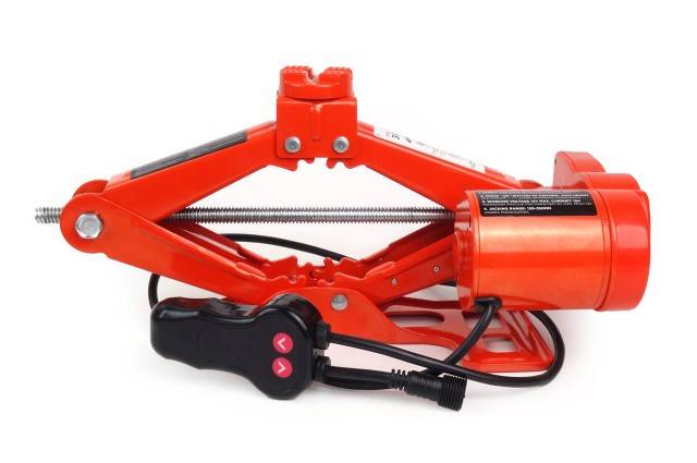Cric electric foarfeca cu telecomanda si KIT reparatie 3T 12V TUV