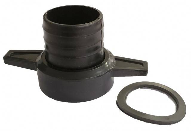 Cupla furtun motopompa 2 toli (plastic)