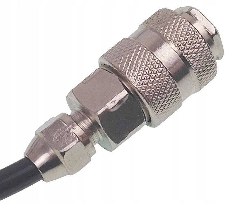 Cupla rapida pentru pistol de suflare fi 8 mm, 3/8, cu furtun 1 m, racord T, set complet
