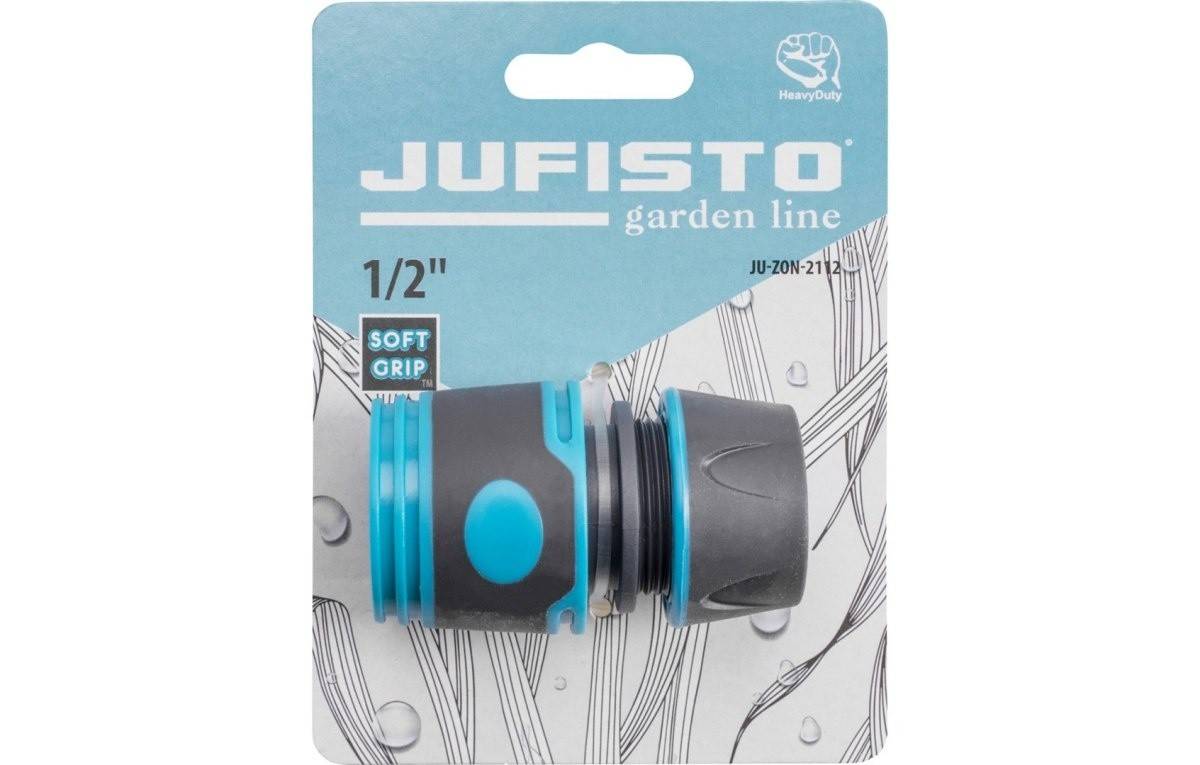 Cuplaj rapid Jufisto 1/2', bimaterial, prindere moale