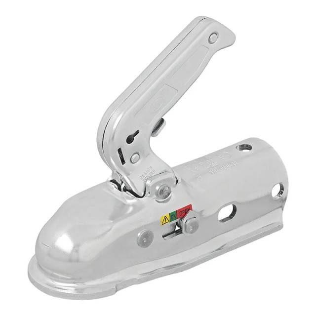Cuplaj remorca 40/45/50mm 2300 Kg ax rotund cu sistem de franare