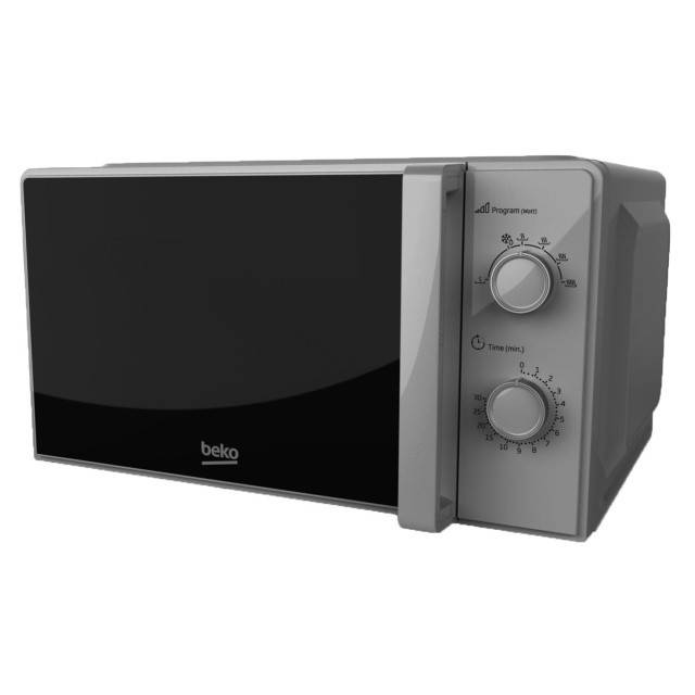 Cuptor cu microunde Beko MOC20100SFB, 700 W, 20 L, functie dezghetare, gri