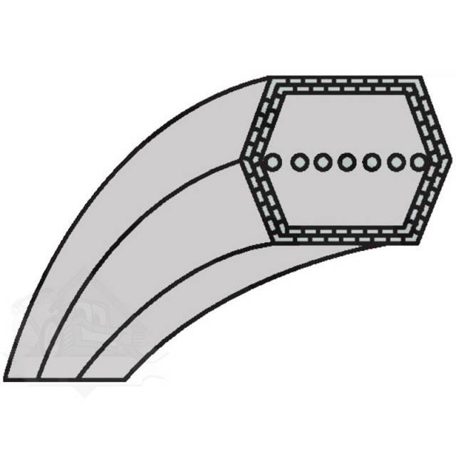 Curea transmisie cutit tractoras Castel Garden TC92 (2212mm)