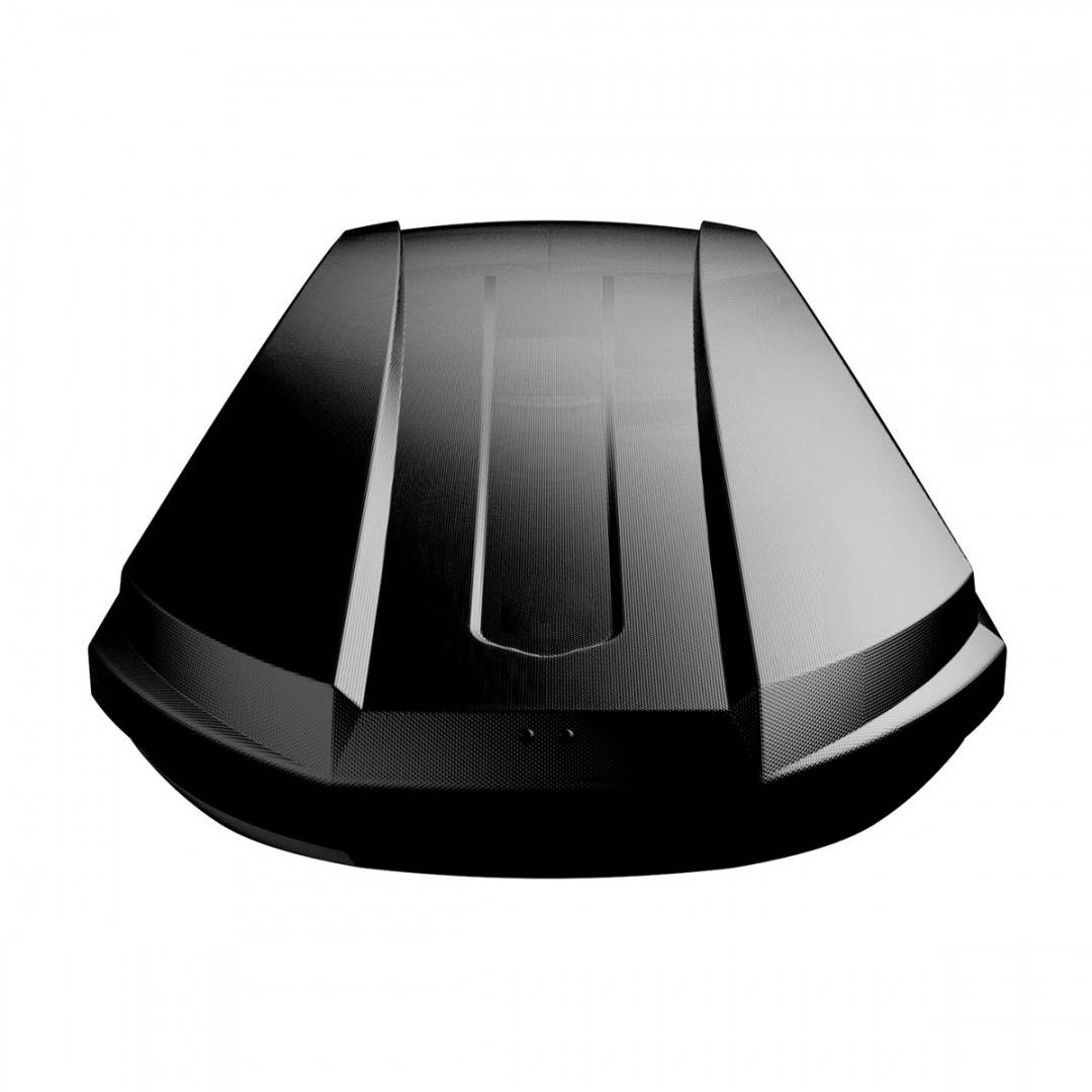 Cutie portbagaj Aleo EcoSpace XL Hexagon, Black Matte