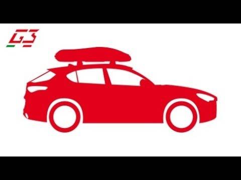 Cutie portbagaj G3 Sirio 450 Negru