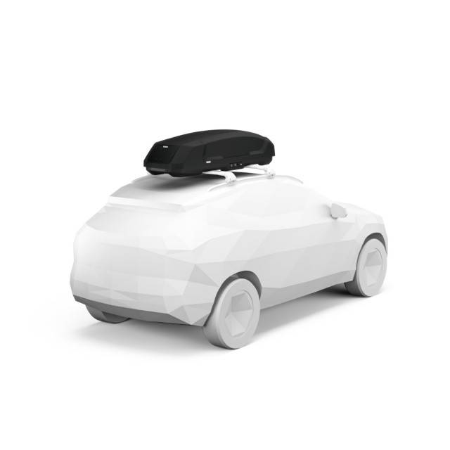 Cutie portbagaj Thule Force 3 L Sport, Negru Mat