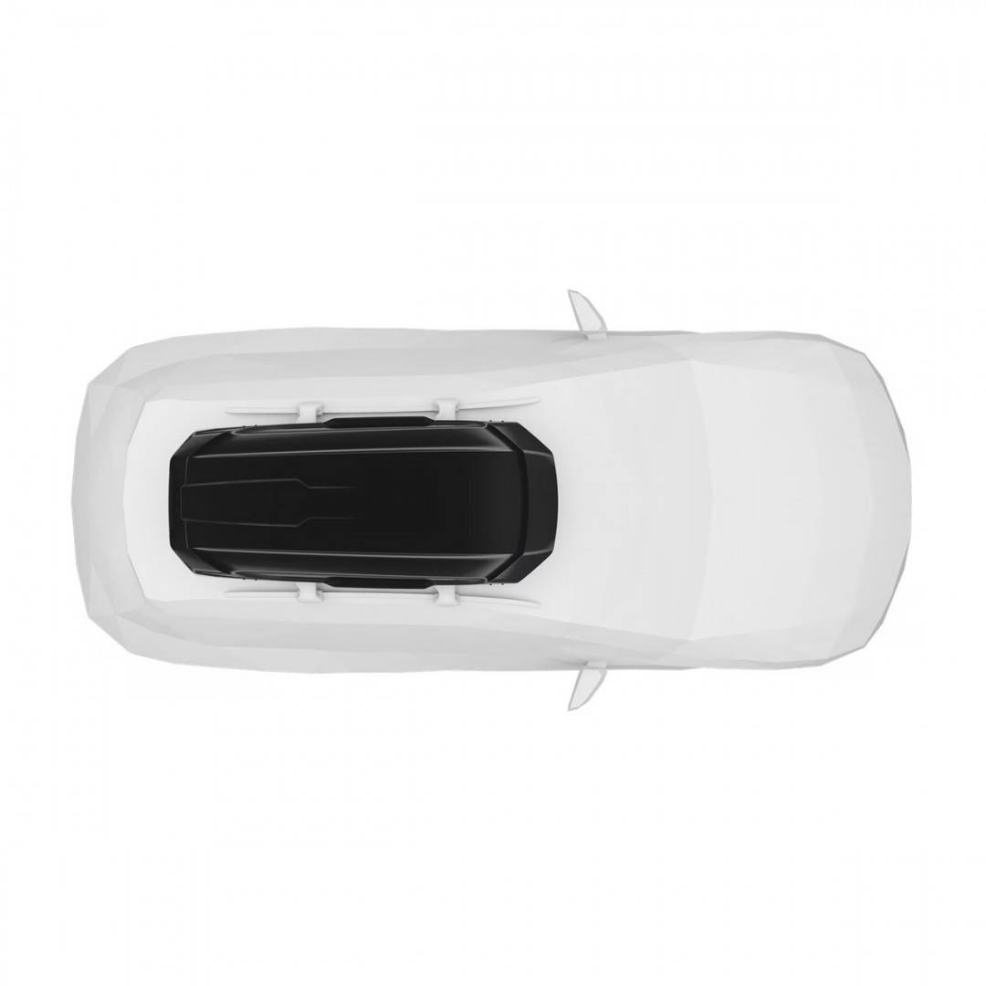 Cutie portbagaj Thule Motion 3 L Low, Negru Lucios