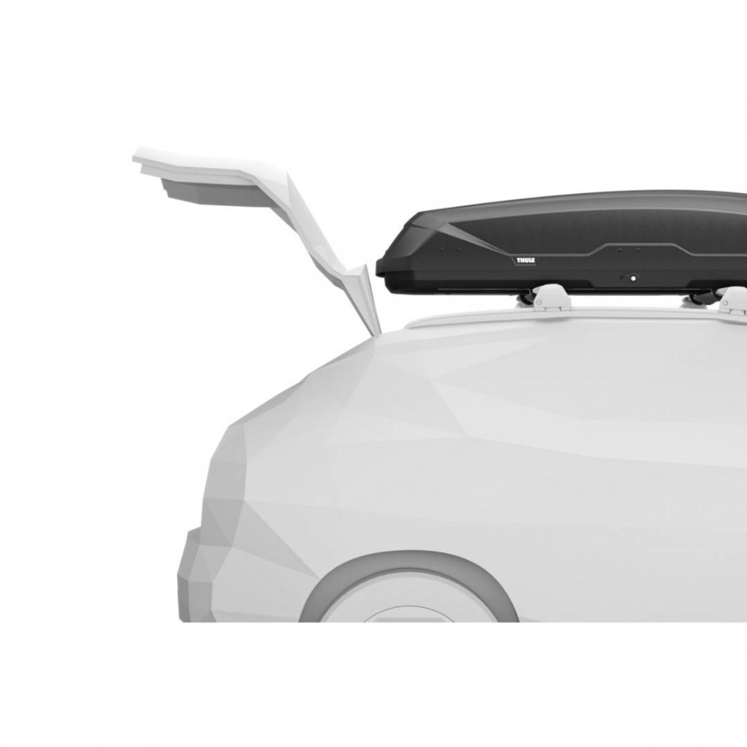 Cutie portbagaj Thule Pulse 2 L, Negru Mat