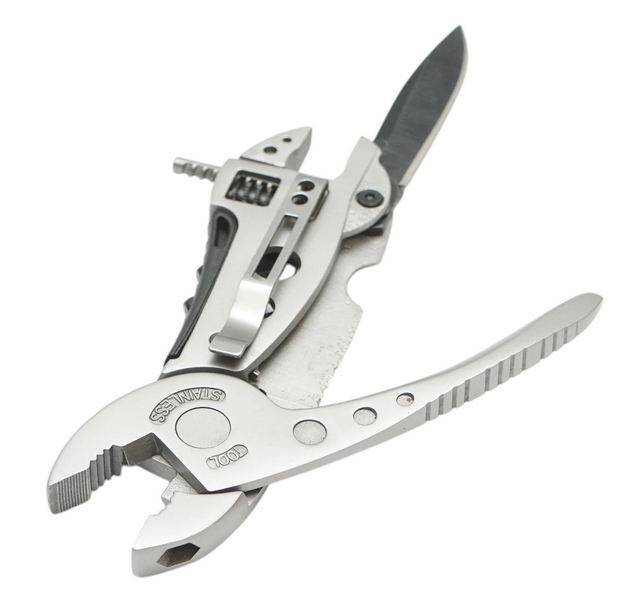 Cutit pliabil multifunctional otel inoxidabil 175mm