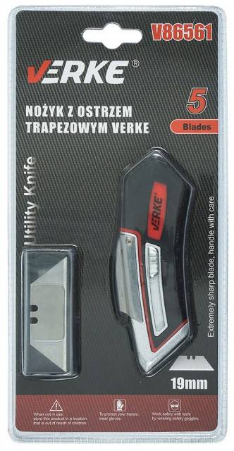 Cutter profesional trapezoidal 19 MM VERKE