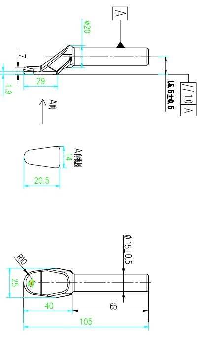 Deget de sudura 65mm