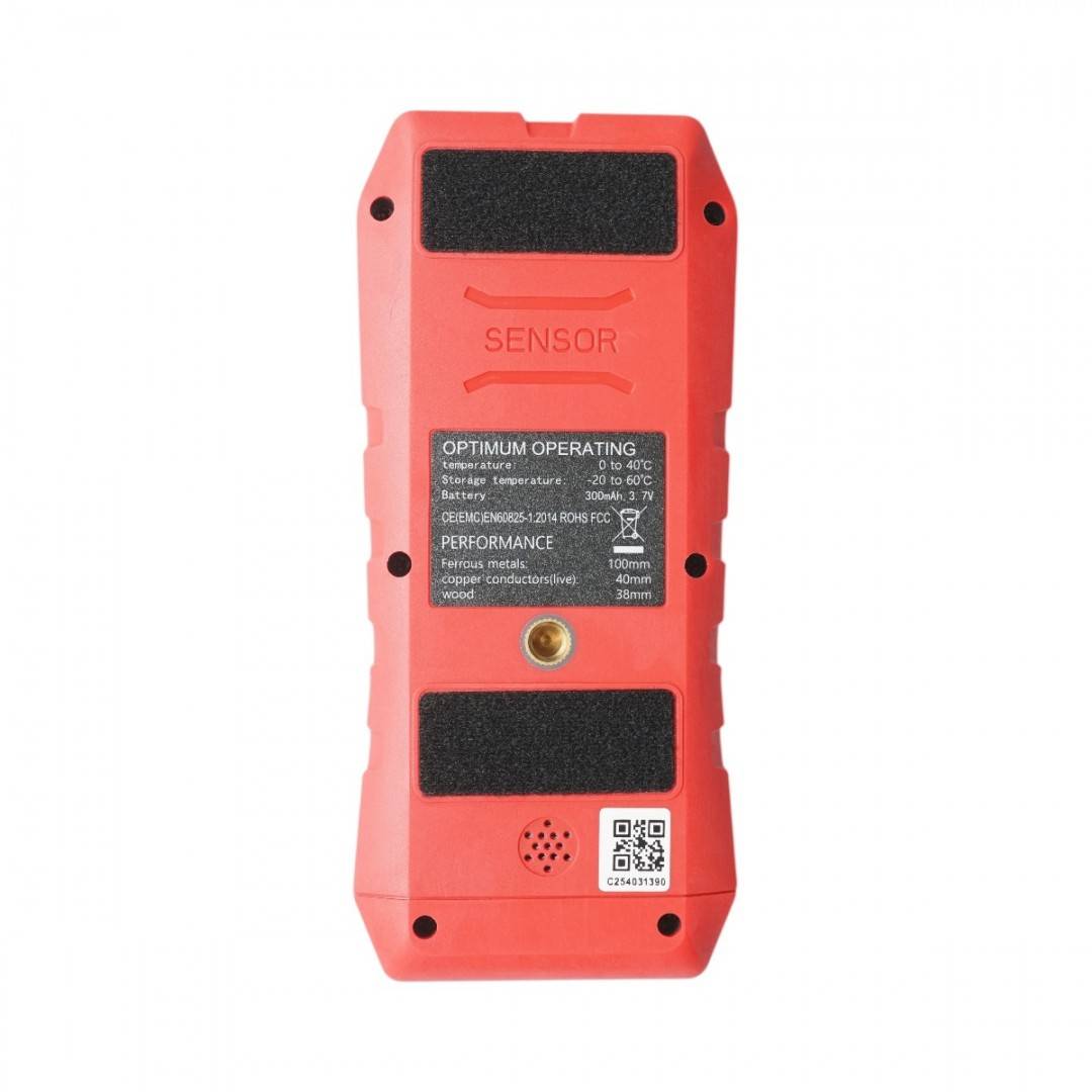 Detector metal, lemn si tensiune fara contact, afisaj LCD, alarma vocala UNI-T UT387E
