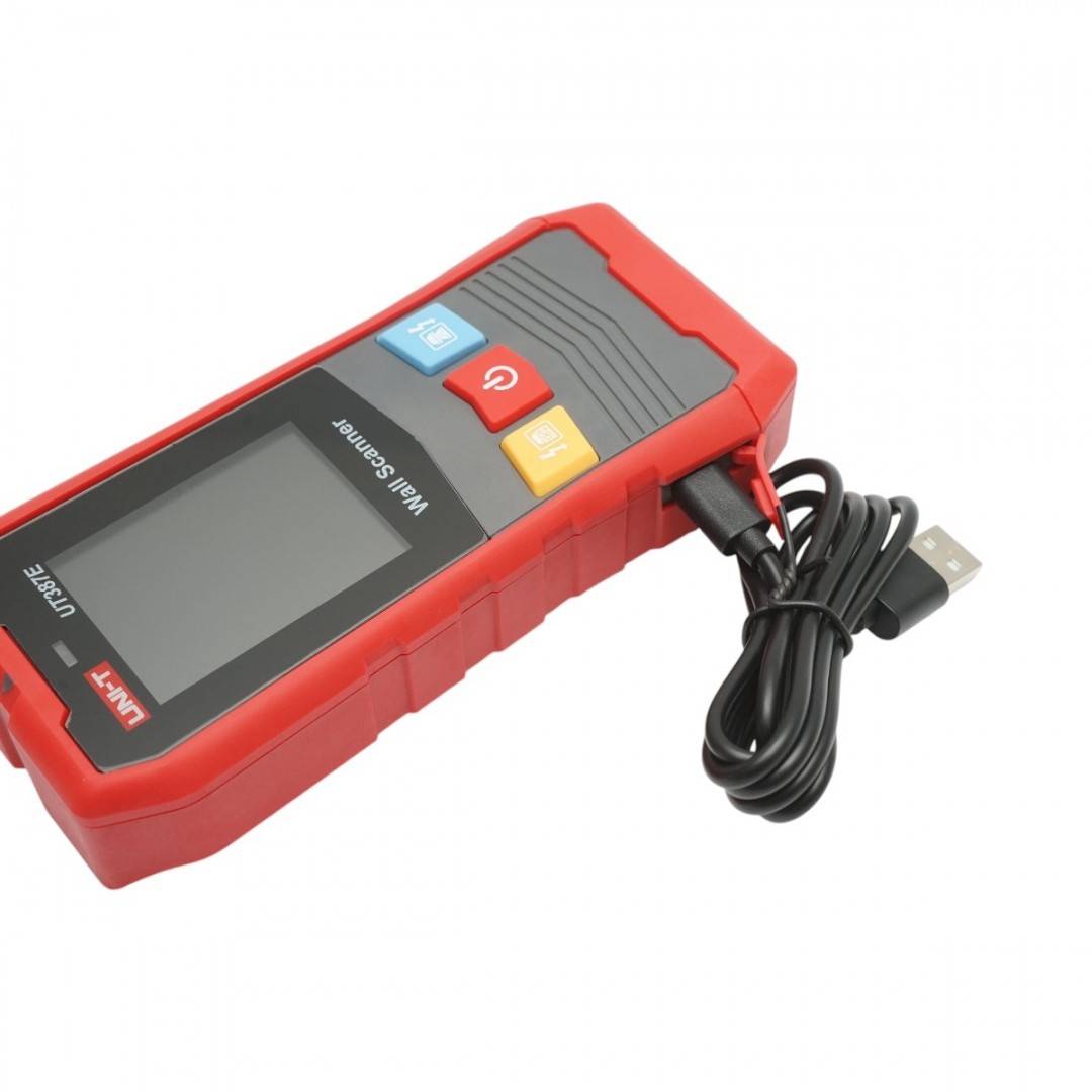Detector metal, lemn si tensiune fara contact, afisaj LCD, alarma vocala UNI-T UT387E