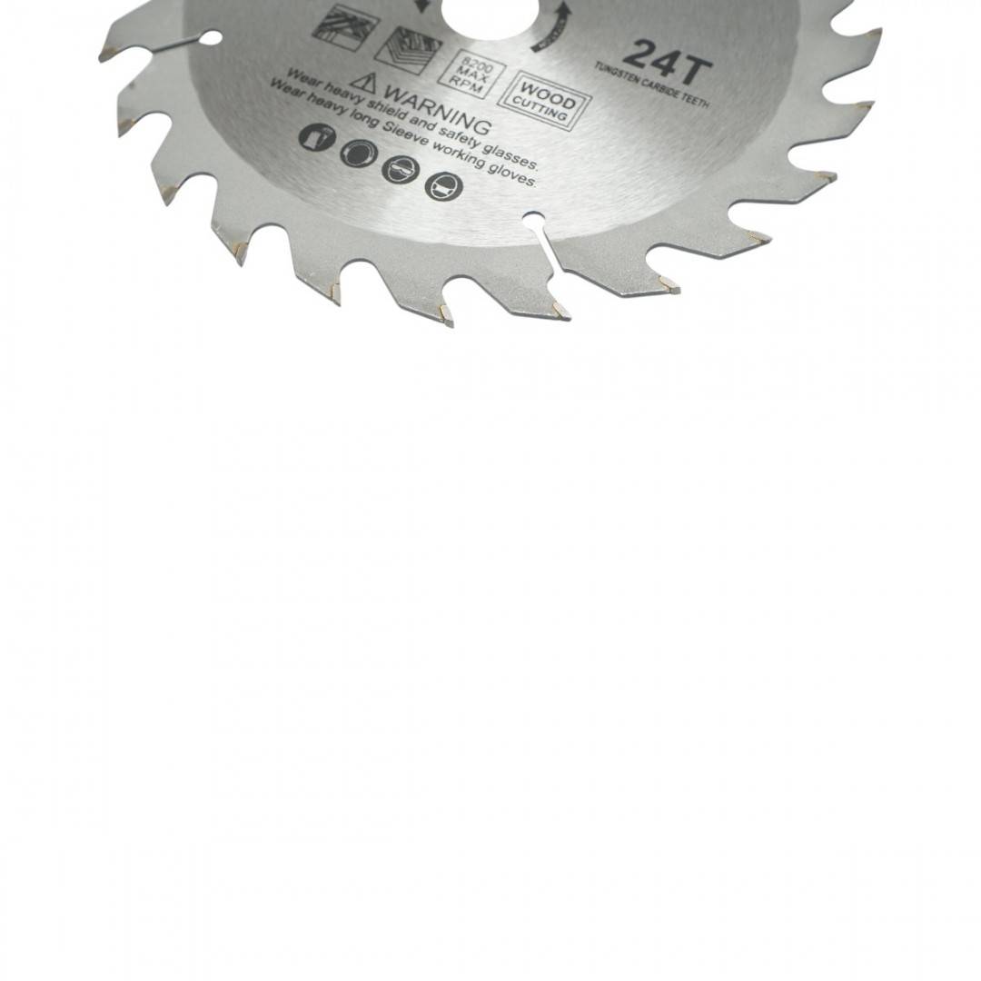 Disc circular vidia pentru lemn 185x22.23mm, 24 dinti, turatie maxima 8200rpm Crownman