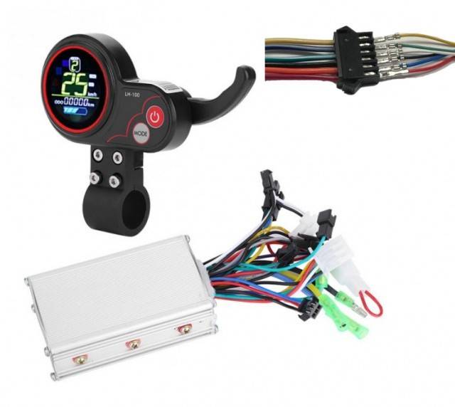 Display + Controller LH-100 48V (pentru motor de 500W)