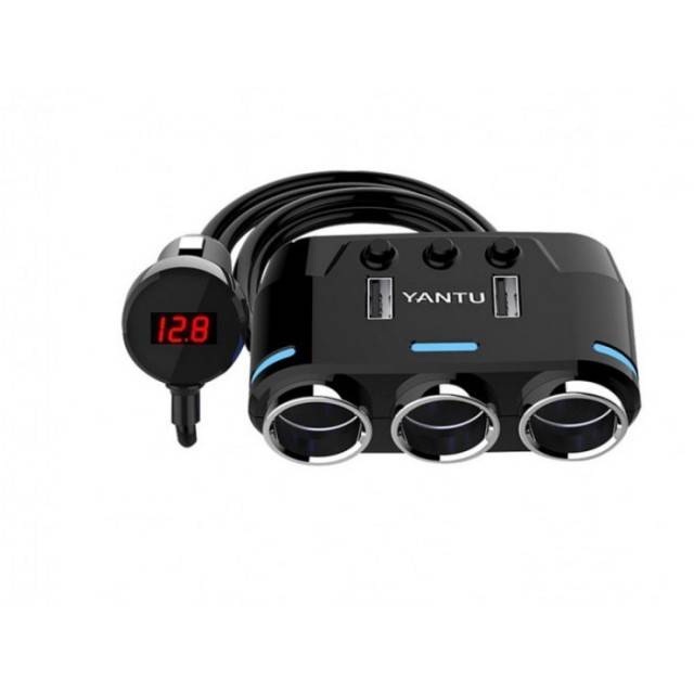 Distribuitor 12/24V - 3 prize + 2 USB cu incarcator