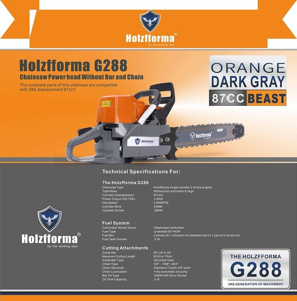 Drujba Holzfforma® G288 87cc