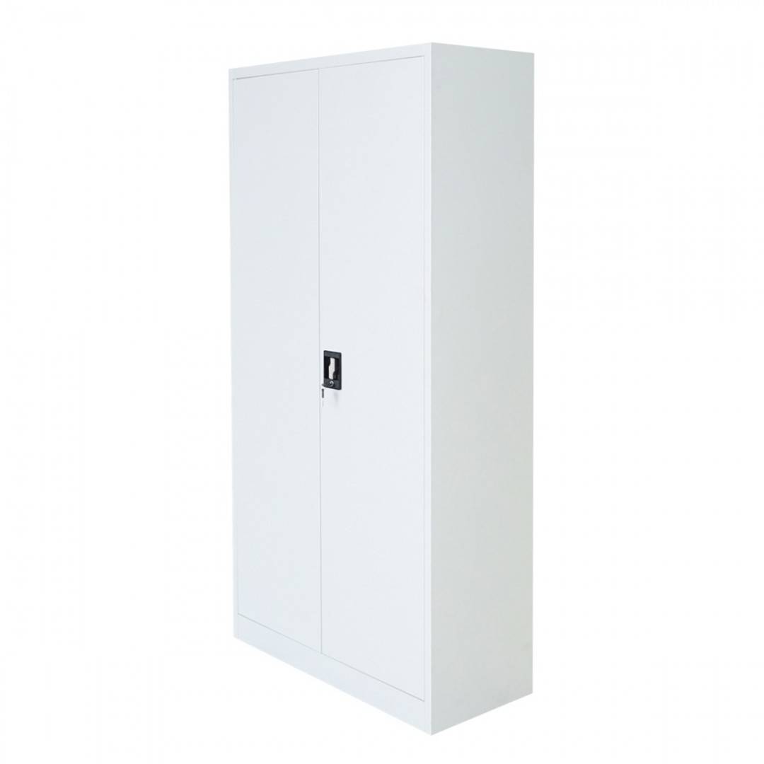 Dulap metalic fiset 1800x900x400mm cu 2 usi securizate, 4 polite, gri Breckner Germany