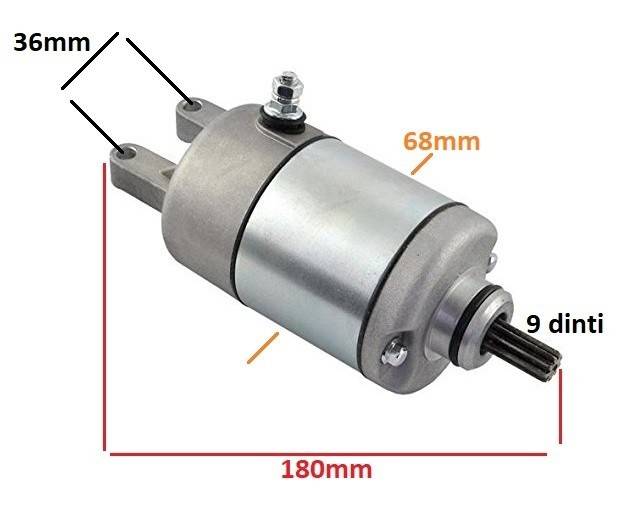 Electromotor Atv Linhai 260-300cc, Yamaha Majesty 250-400cc