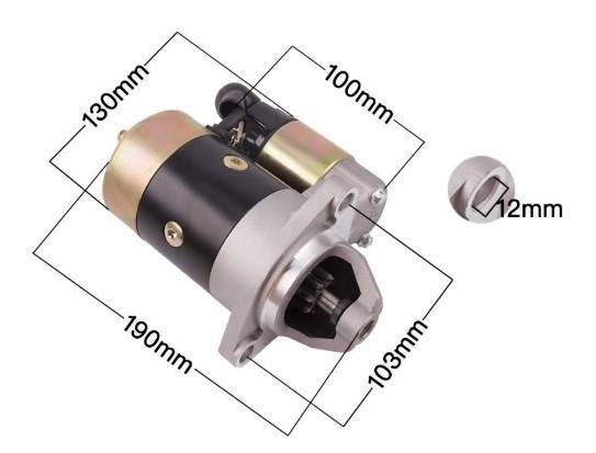 Electromotor motor diesel 186F
