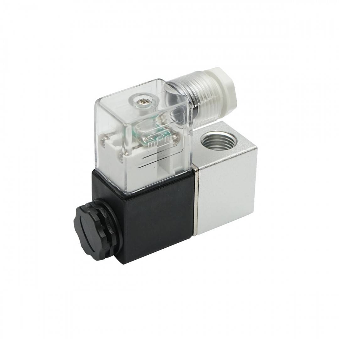 Electrovalva pneumatica 4.8W DC24V, 1 circuit 1/4 IP65