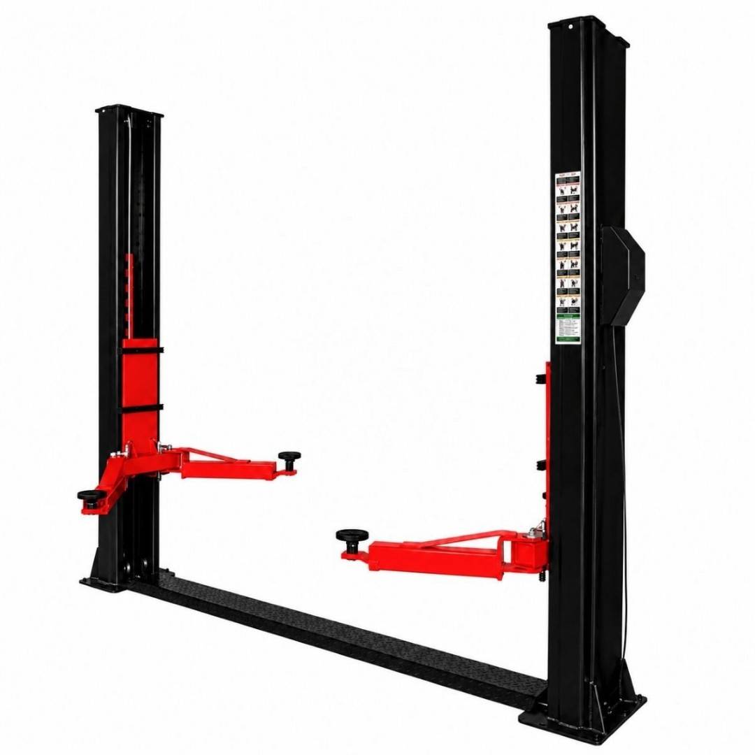 Elevator auto cu 2 coloane 380V, 2.2kW, capacitate ridicare 3500kg, actionare mecanica, inaltime ridicare 1900mm