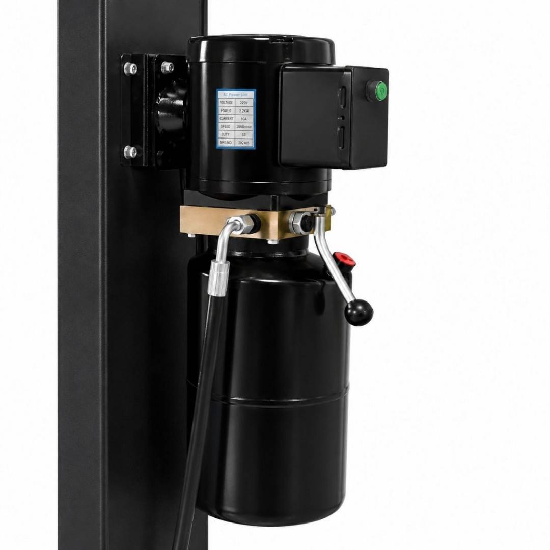 Elevator auto cu 2 coloane 380V, 2.2kW, capacitate ridicare 3500kg, actionare mecanica, inaltime ridicare 1900mm