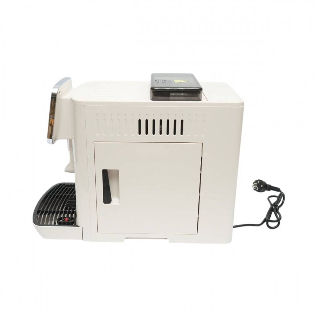 Espressor automat cafea boabe cu rasnita integrata 1450W, 220V, panou digital touch, sistem spumare lapte, presiune 19 bar, rezervor apa 1.7L