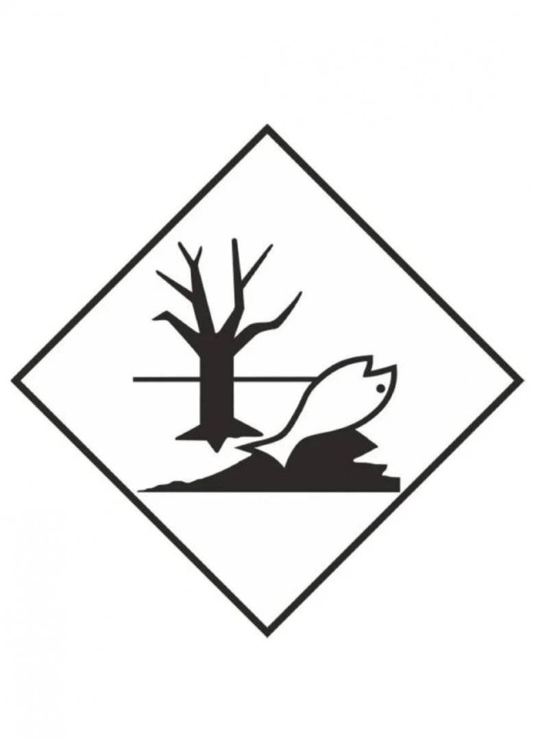 Eticheta ADR autocolanta Pericol Transport substante periculoase pentru mediul inconjurator