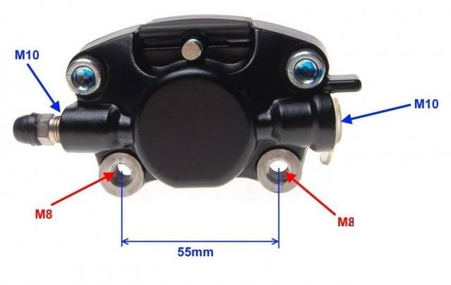 Etrier frana scuter Piaggio ZIP 50cc 4T
