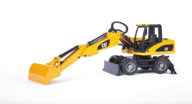 Excavator cu roti, Caterpillar - Bruder 2445