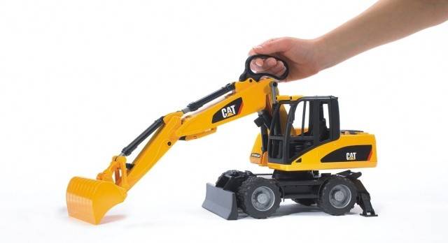 Excavator cu roti, Caterpillar - Bruder 2445