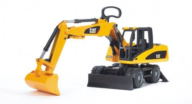 Excavator cu roti, Caterpillar - Bruder 2445