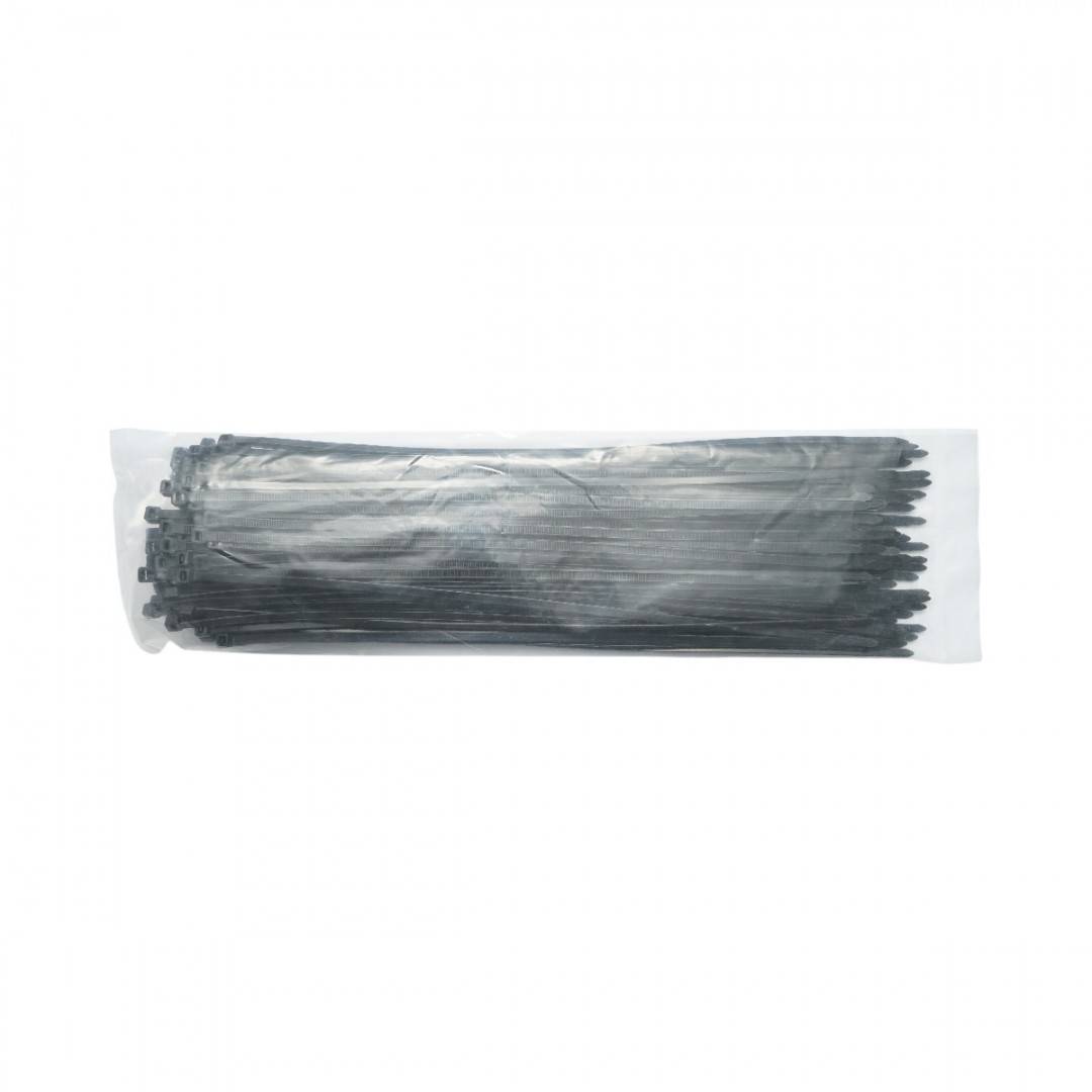 Faseta, colier plastic negru 4.7x350mm 100 buc/set Breckner Germany