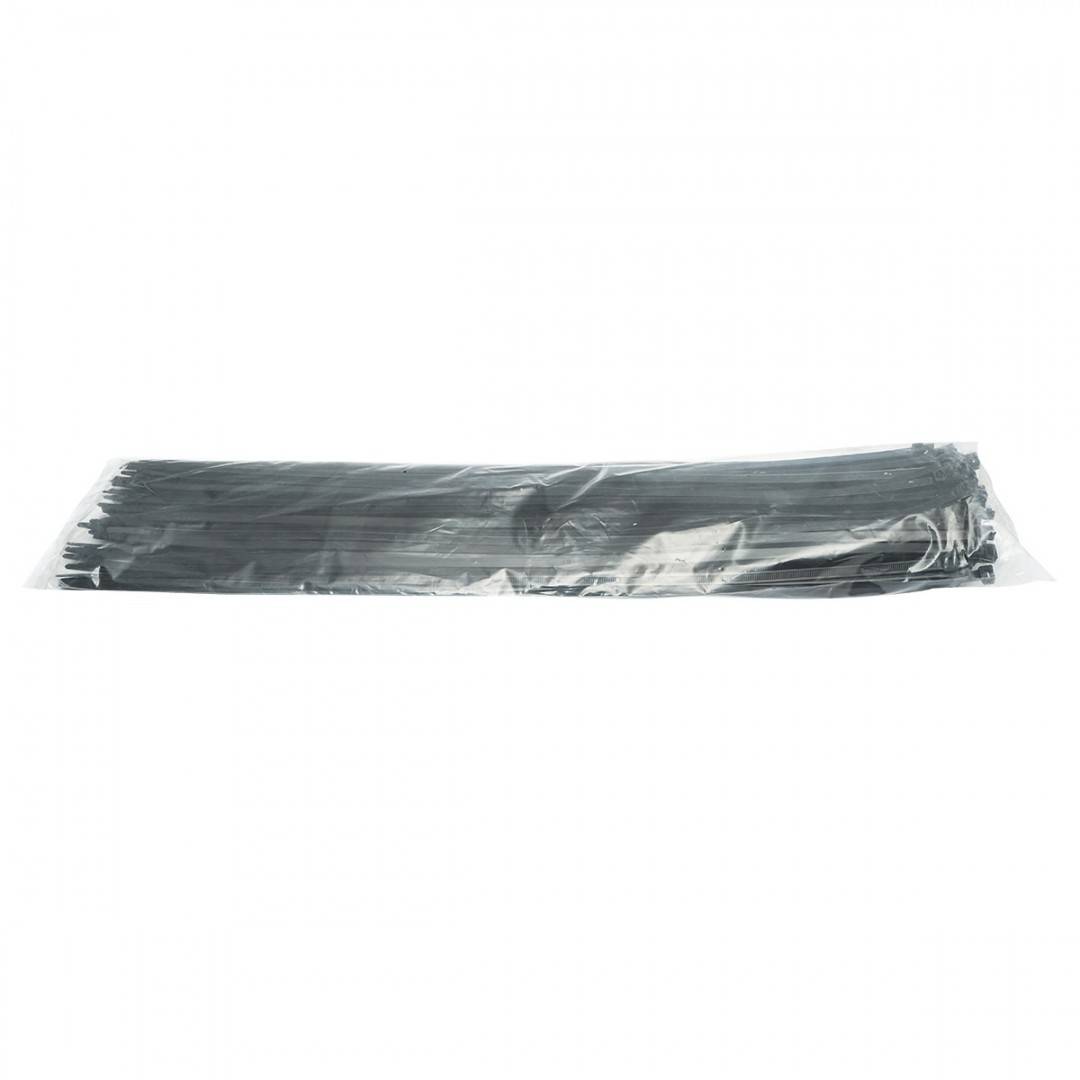 Faseta, colier plastic negru 9x750mm 100 buc/set Breckner Germany