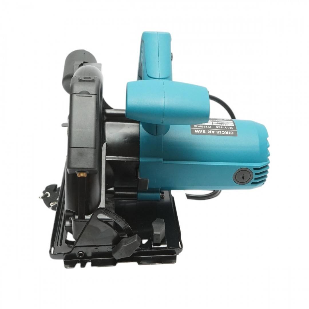 Fierastrau circular de mana cu laser 1050W, 220V, disc 185mm, taiere unghi 0-45°, turatie 5000rpm