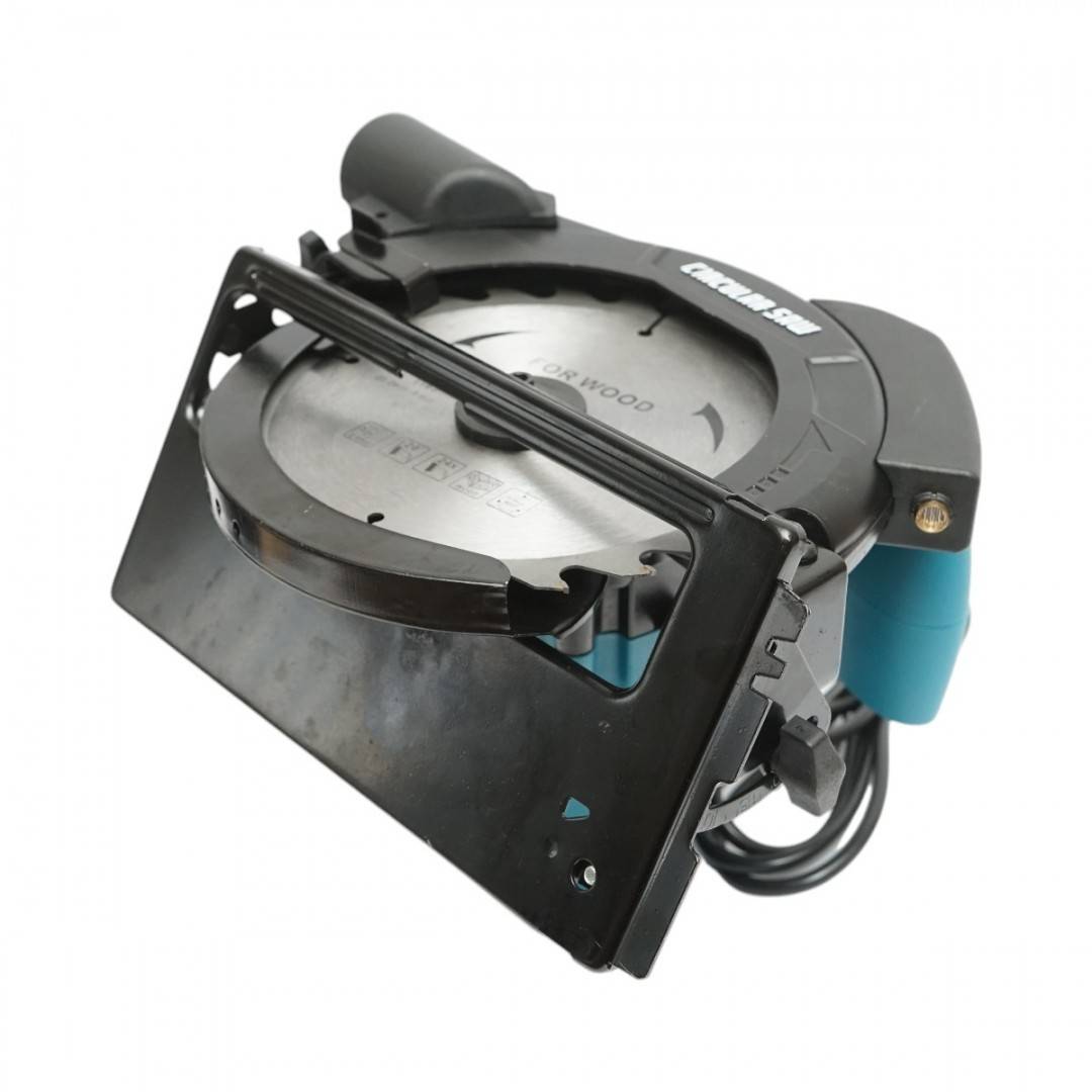 Fierastrau circular de mana cu laser 1050W, 220V, disc 185mm, taiere unghi 0-45°, turatie 5000rpm