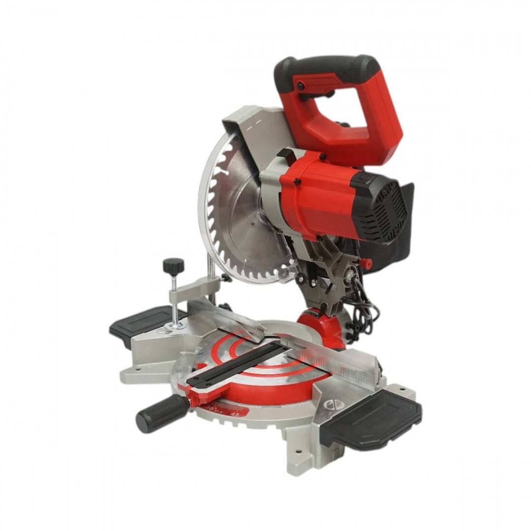 Fierastrau circular stationar profesional 1800W, 220V, disc 255mm 40T, taiere inclinata 45°, 5000 r/min, sac colectare Breckner Germany