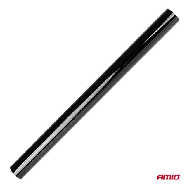 Film solar pentru geam , negru , ultra inchis 0,5x3m (1%)
