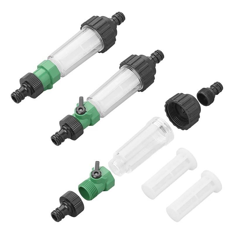 Filtru de apa cu conexiune la furtun, inclusiv filtru de rezerva
