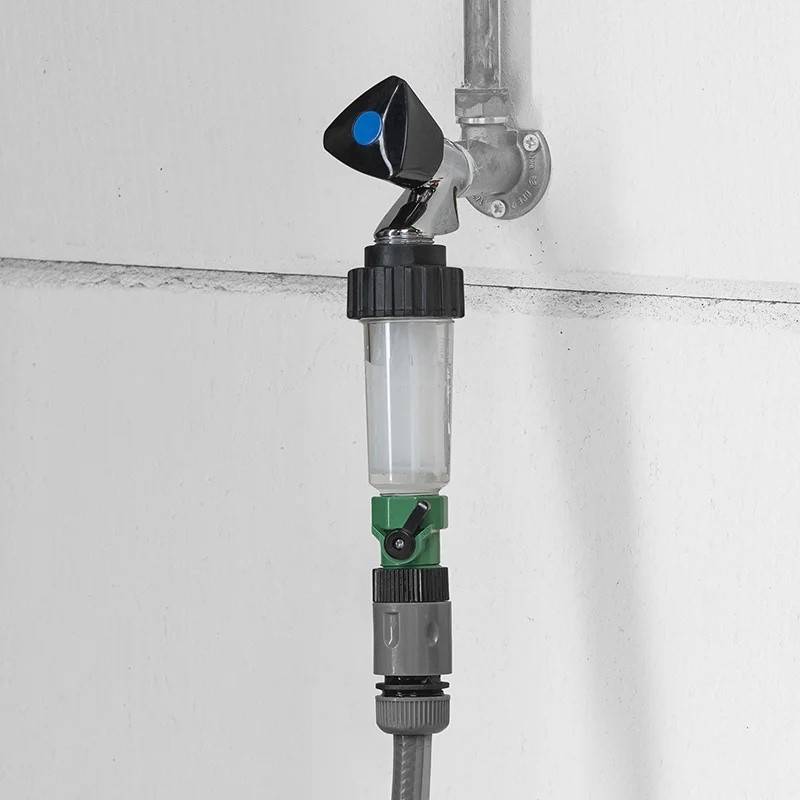 Filtru de apa cu conexiune la furtun, inclusiv filtru de rezerva