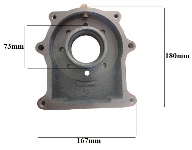 Flansa transmisie motosapa benzina 6.5, 7 CP