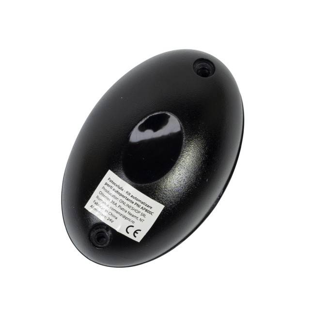 Fotocelule PNI CEL130, 1.92KHz, 12-24V, pentru porti autoportante, IP55, negru, 2 bucati